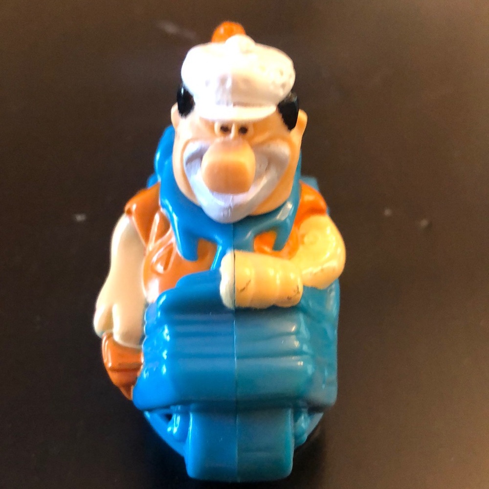 Vintage Fred Flintstone Hanna Barbara Rolling Craft Stamp